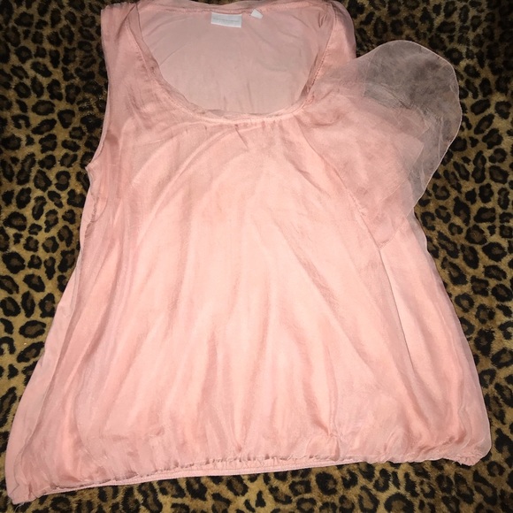 Peach Sleeveless Top - Picture 2 of 2